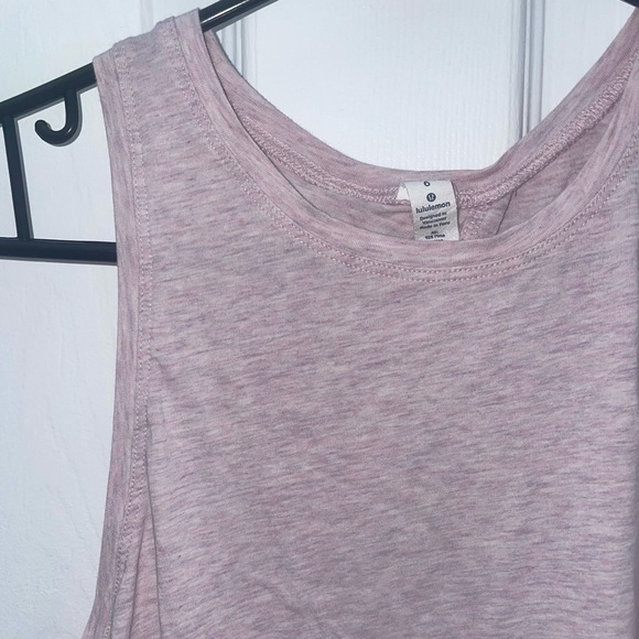 Lululemon Pink Open back Tank Top - Picture 6 of 6